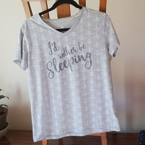 I'd rather be sleeping disney shirt